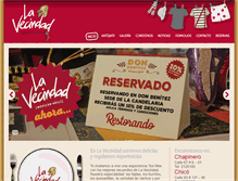 Tablet Screenshot of lavecindad.co